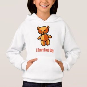 Schattige Cartoon Teddybeer Puns Illustratie