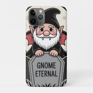 Schattige Cartoon Vampier Kabouter Staand bij een Case-Mate iPhone Case