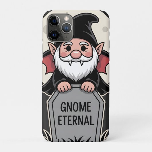 Schattige Cartoon Vampier Kabouter Staand bij een Case-Mate iPhone Case (Achterkant)