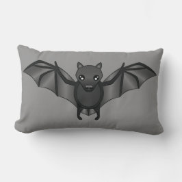 Schattige Cartoon Vleermuis Halloween Illustratie Kussen