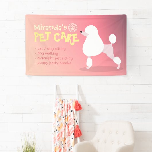 Schattige Cartoon Wieg-illustratie van portier Spandoek (Insitu)