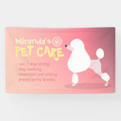 Schattige Cartoon Wieg-illustratie van portier Spandoek (Horizontaal)