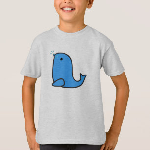 schattige cartoon zeehond t-shirt