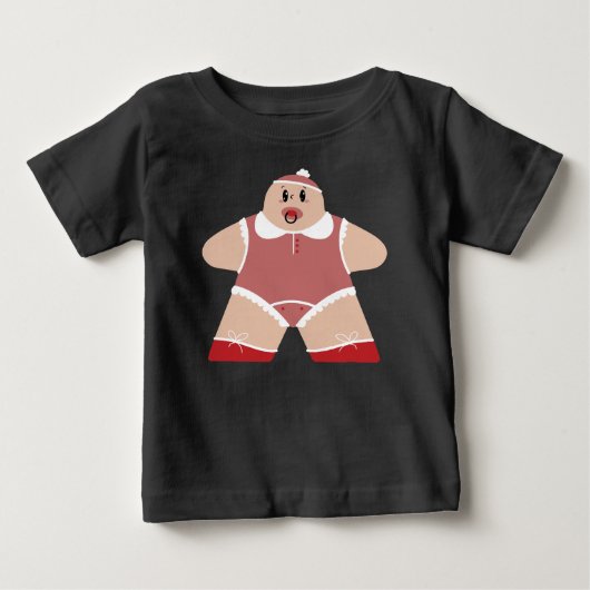 Schattige Cartoonbaby met Fopspeen (Voorkant)