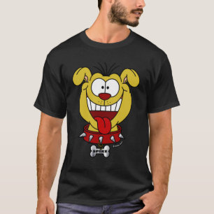 Schattige Cartoonhond Spike T-shirt