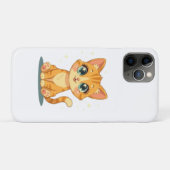 **Schattige Cartoonkat – Aandoenlijke Kitty-illust Case-Mate iPhone Case (Achterkant (horizontaal))