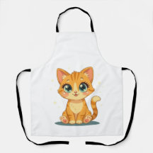 **Schattige Cartoonkat – Aandoenlijke Kitty Illust
