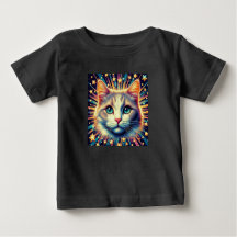 Schattige Cat baby T-shirt!