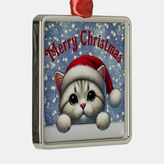 Schattige Cat Christmas Ornament Schattige Kat dec (Rechts)