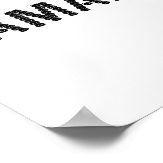 Schattige Cat Face Kamala Letter Grappig Ontwerp Poster (Hoek)