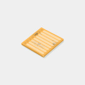 Schattige Cat gepersonaliseerde Post-it notities Post-it® Notes (Schuin)