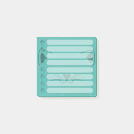 Schattige Cat gepersonaliseerde Post-it notities Post-it® Notes