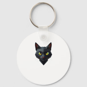 Schattige Cat Hear 3D - Animals World Sticker Sleutelhanger