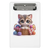 Schattige CAT miniklipboard Mini Klembord (Voorkant)