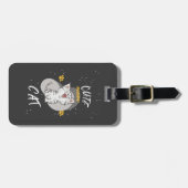 Schattige CAT-ontwerp Bagagelabel (Voorkant horizontaal)