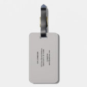 Schattige CAT-ontwerp Bagagelabel (Achterkant verticaal)