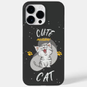 Schattige CAT-ontwerp Case-Mate iPhone Case (Achterkant)