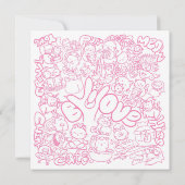 Schattige Cat Patten met ASL ILY-teken - ASL Desig (Achterkant)