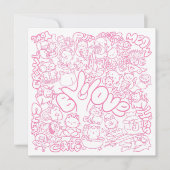 Schattige Cat Patten met ASL ILY-teken - ASL Desig (Voorkant)