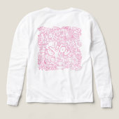 Schattige Cat Patten met ASL ILY-teken - ASL Desig (Achterkant)