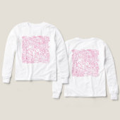 Schattige Cat Patten met ASL ILY-teken - ASL Desig (Voorkant /achterkant)