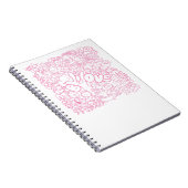 Schattige Cat Patten met ASL ILY-teken - ASL Desig Notitieboek (Rechterzijde)