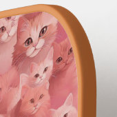 Schattige Cat Pickleball Pickleball Paddle (Links Detail)