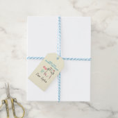 Schattige Cat&Roos CadeauLabels (Met Touw)