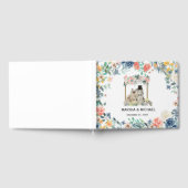 Schattige Cat Thema bruiloft gastenboek (Volledig)