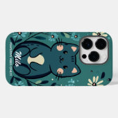 Schattige Cat Vibes - Gezellige & Schattigee Charm Case-Mate iPhone Case (Achterkant (horizontaal))