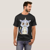 Schattige Caticorn T-shirt (Voorkant volledig)
