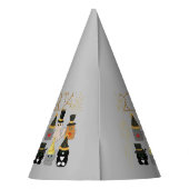 Schattige Cat's Nieuwjaar Party Custom Party Pet Feesthoedjes (Achterkant)