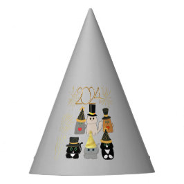 Schattige Cat's Nieuwjaar Party Custom Party Pet Feesthoedjes