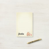 Schattige Cats Persoonlijke notities Post-it® Notes (Op bureau)