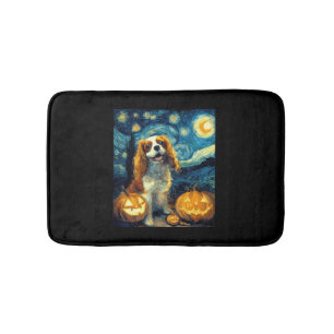 Schattige Cavalier King Charles Spaniel hond Hallo Badmat