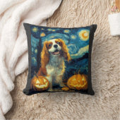 Schattige Cavalier King Charles Spaniel hond Hallo Kussen (Deken)