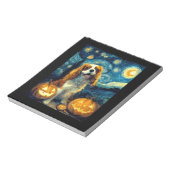 Schattige Cavalier King Charles Spaniel hond Hallo Notitieblok (Linkerzijde)