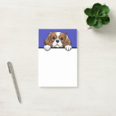 Schattige Cavalier King Charles Spaniel Hondenlief Post-it® Notes (Kantoor)