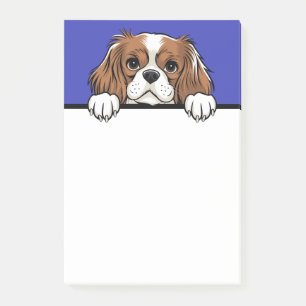 Schattige Cavalier King Charles Spaniel Hondenlief Post-it® Notes