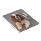 Schattige Cavalier King Charles Spaniel Notitieblok (Schuin)