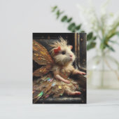 Schattige cavia briefkaart (Staand voorkant)