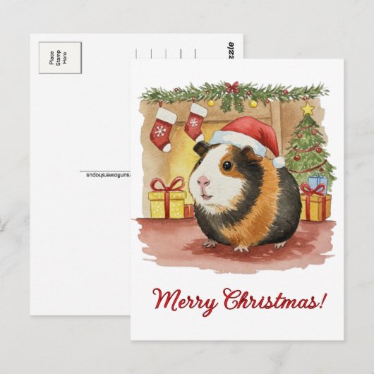 Schattige Cavia Cavy Briefkaart (Voorkant / Achterkant)