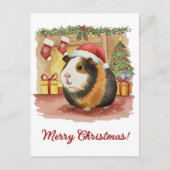 Schattige Cavia Cavy Briefkaart (Voorkant)
