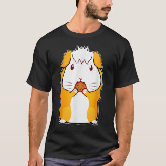 Schattige cavia-liefhebber vrouwen die koekje cavi t-shirt