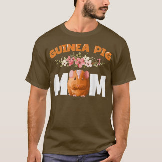 Schattige cavia-liefhebbers Cavia-moeder Cavia M T-shirt