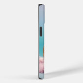 Schattige cavia met donut pastelverloop Case-Mate iPhone case (Achterkant / Rechts)