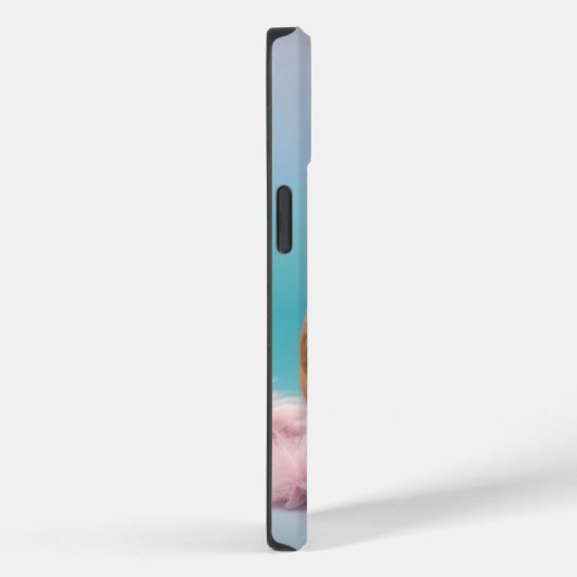 Schattige cavia met donut pastelverloop Case-Mate iPhone case (Achterkant / Rechts)