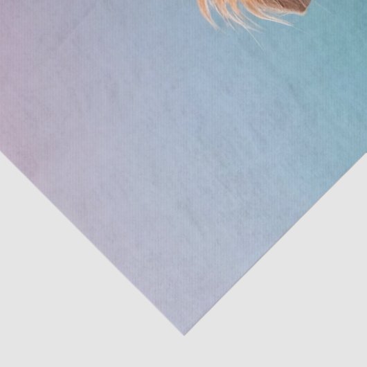 Schattige cavia met donut pastelverloop tissuepapier (Detail)