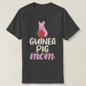 Schattige cavia-moeder  t-shirt (Design voorkant)