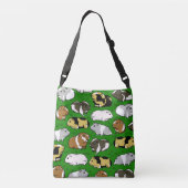Schattige cavia patroon crossbody tas (Achterkant)